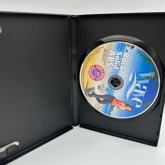 The Wave Rock Solid Abs DVD 2008 Allie Del Rio Fitness Workout Gaiam Exercise - Picture 3 of 3